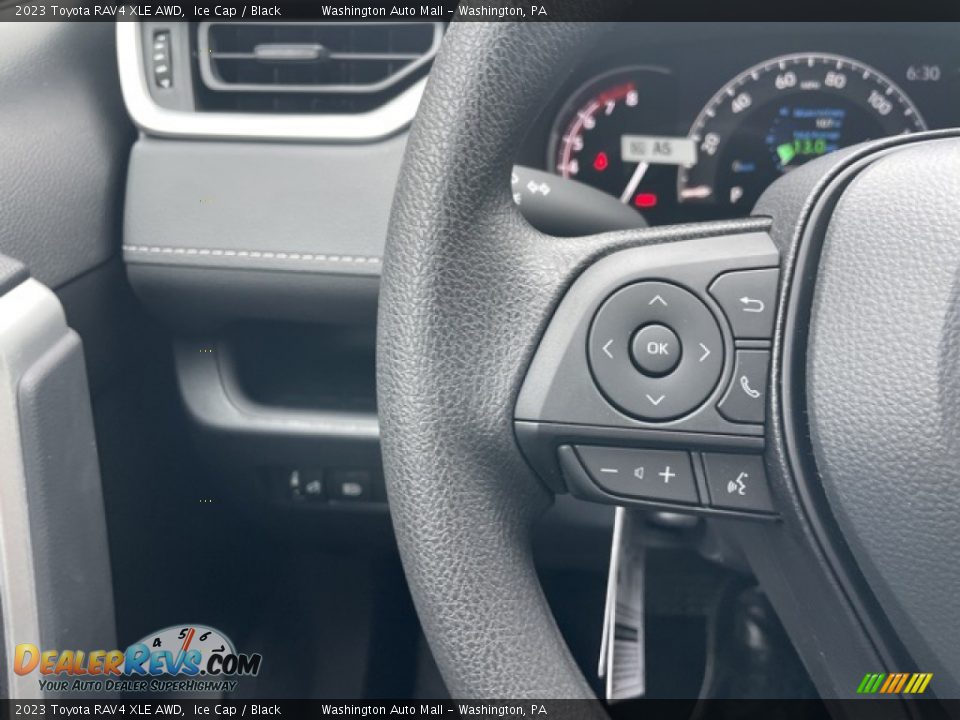 2023 Toyota RAV4 XLE AWD Steering Wheel Photo #16