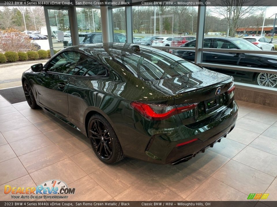 2023 BMW 4 Series M440i xDrive Coupe San Remo Green Metallic / Black Photo #2