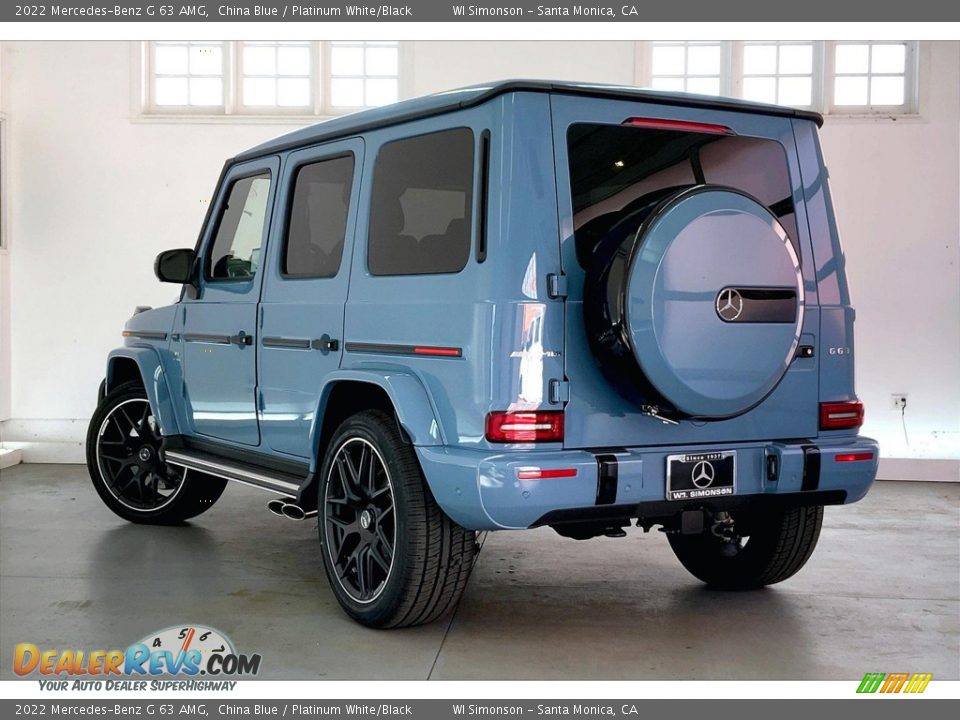 China Blue 2022 Mercedes-Benz G 63 AMG Photo #2