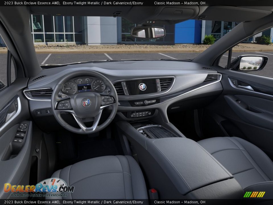 2023 Buick Enclave Essence AWD Ebony Twilight Metallic / Dark Galvanized/Ebony Photo #34