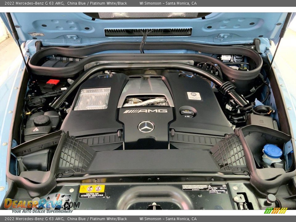 2022 Mercedes-Benz G 63 AMG 4.0 Liter DI biturbo DOHC 32-Valve VVT V8 Engine Photo #9