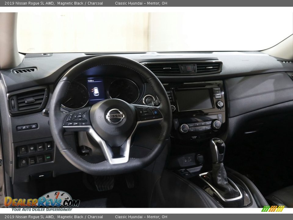 2019 Nissan Rogue SL AWD Magnetic Black / Charcoal Photo #6