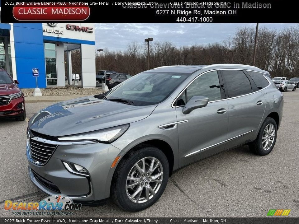 2023 Buick Enclave Essence AWD Moonstone Gray Metalli / Dark Galvanized/Ebony Photo #1