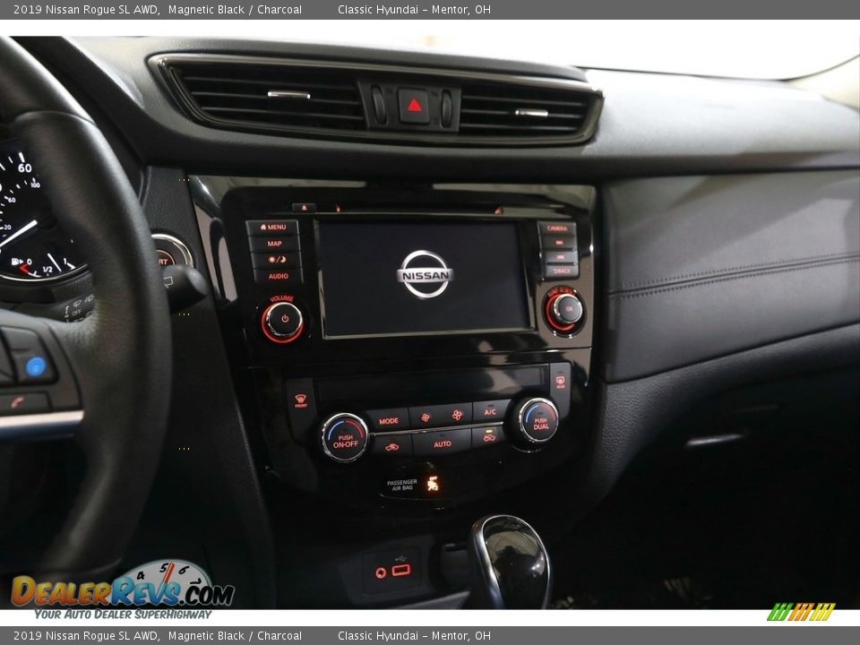 2019 Nissan Rogue SL AWD Magnetic Black / Charcoal Photo #9