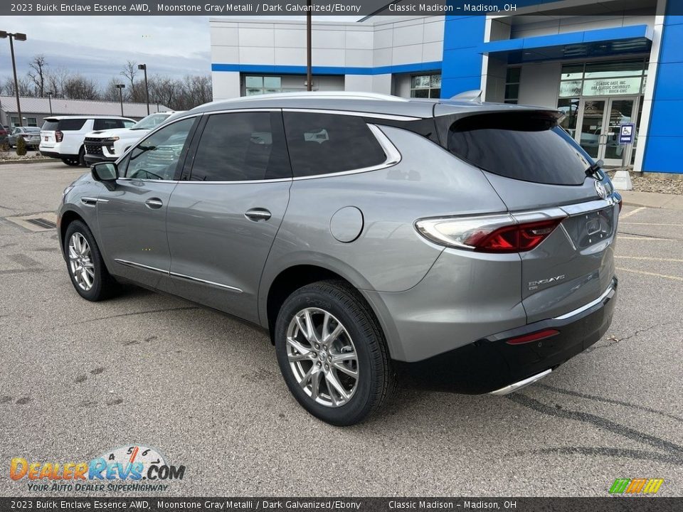 2023 Buick Enclave Essence AWD Moonstone Gray Metalli / Dark Galvanized/Ebony Photo #2