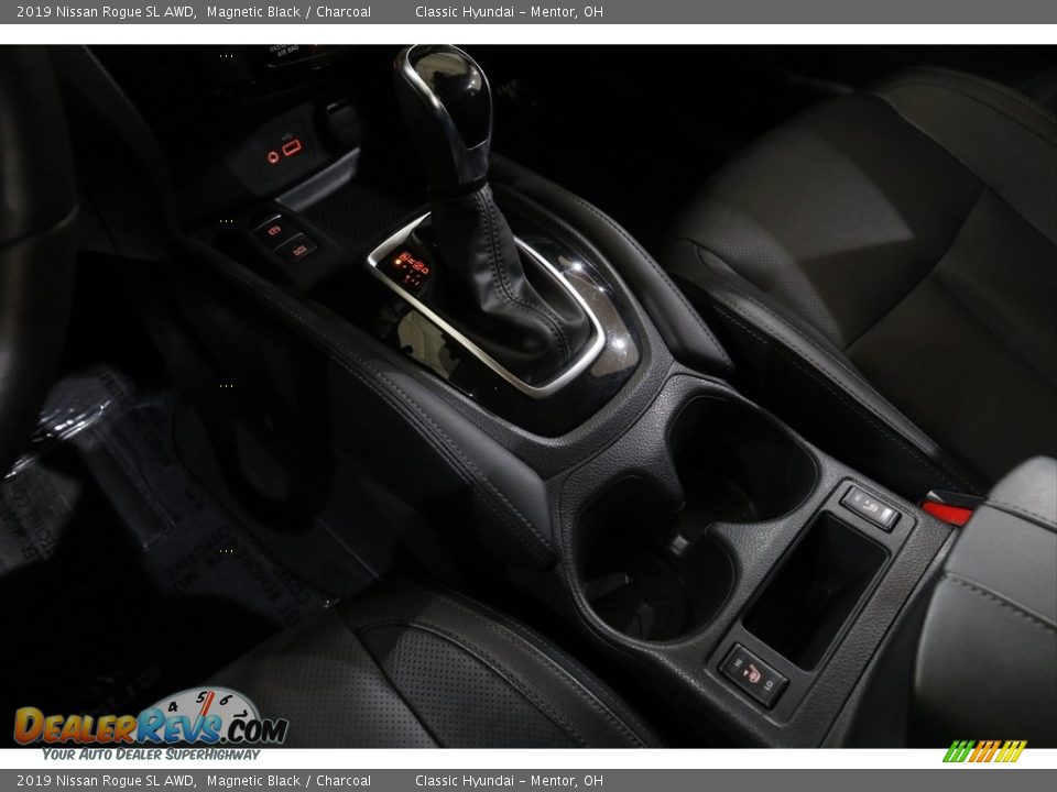 2019 Nissan Rogue SL AWD Magnetic Black / Charcoal Photo #15