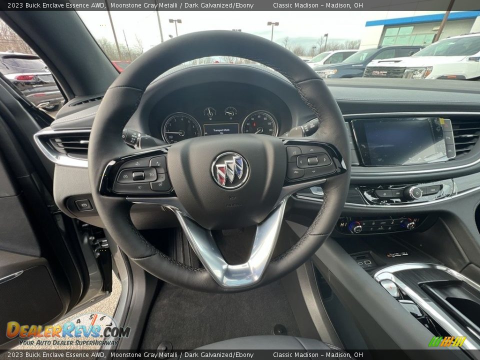 2023 Buick Enclave Essence AWD Moonstone Gray Metalli / Dark Galvanized/Ebony Photo #9