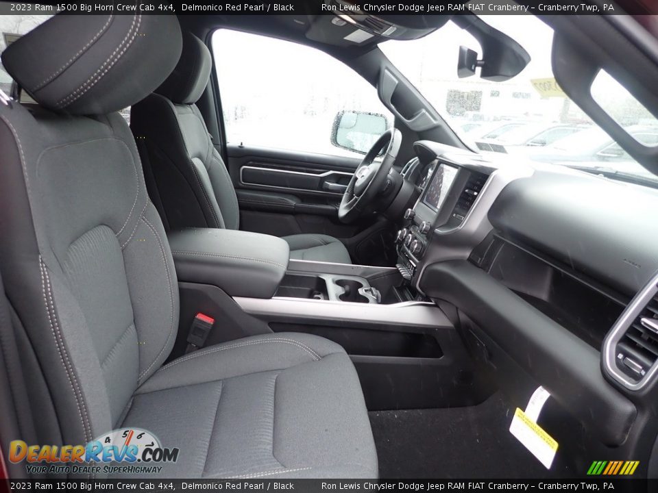 Front Seat of 2023 Ram 1500 Big Horn Crew Cab 4x4 Photo #12