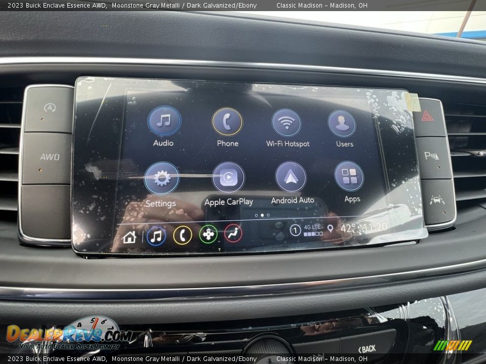 2023 Buick Enclave Essence AWD Moonstone Gray Metalli / Dark Galvanized/Ebony Photo #11