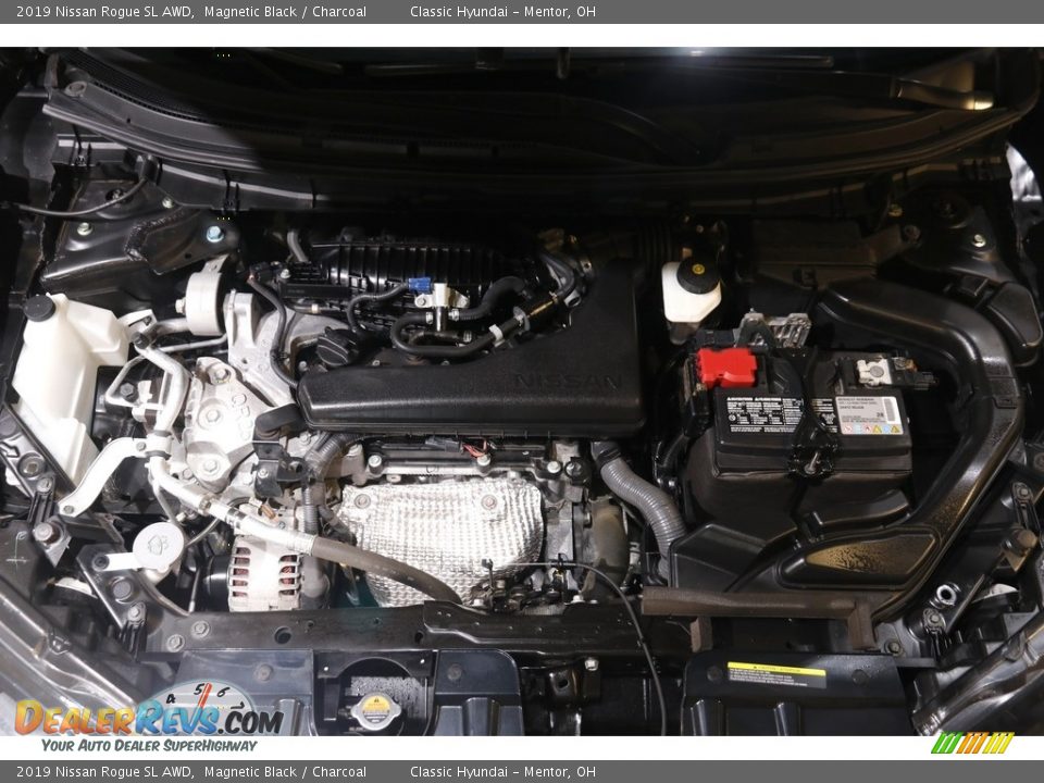 2019 Nissan Rogue SL AWD Magnetic Black / Charcoal Photo #21