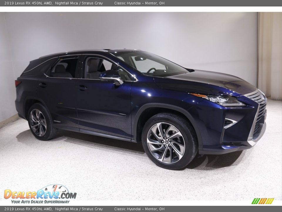Nightfall Mica 2019 Lexus RX 450hL AWD Photo #1