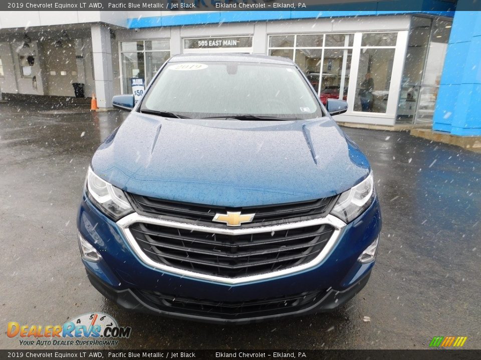 2019 Chevrolet Equinox LT AWD Pacific Blue Metallic / Jet Black Photo #3