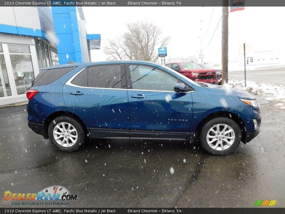 2019 Chevrolet Equinox LT AWD Pacific Blue Metallic / Jet Black Photo #6