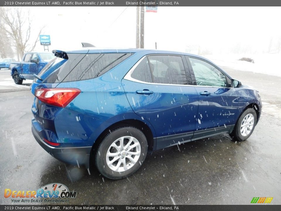 2019 Chevrolet Equinox LT AWD Pacific Blue Metallic / Jet Black Photo #7
