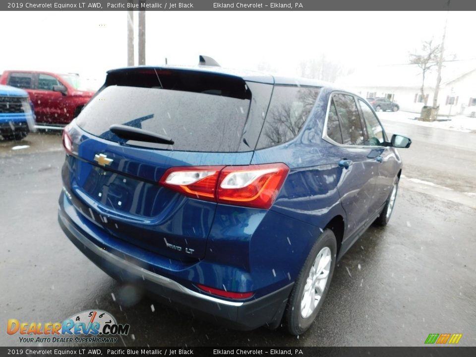 2019 Chevrolet Equinox LT AWD Pacific Blue Metallic / Jet Black Photo #8