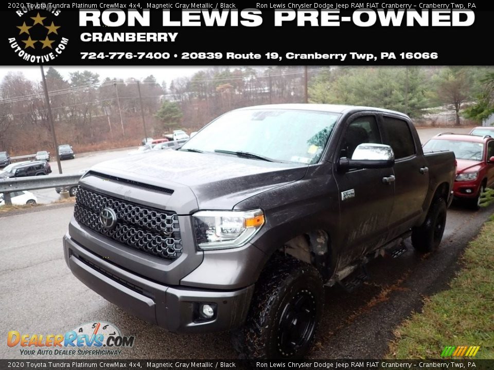 2020 Toyota Tundra Platinum CrewMax 4x4 Magnetic Gray Metallic / Black Photo #1