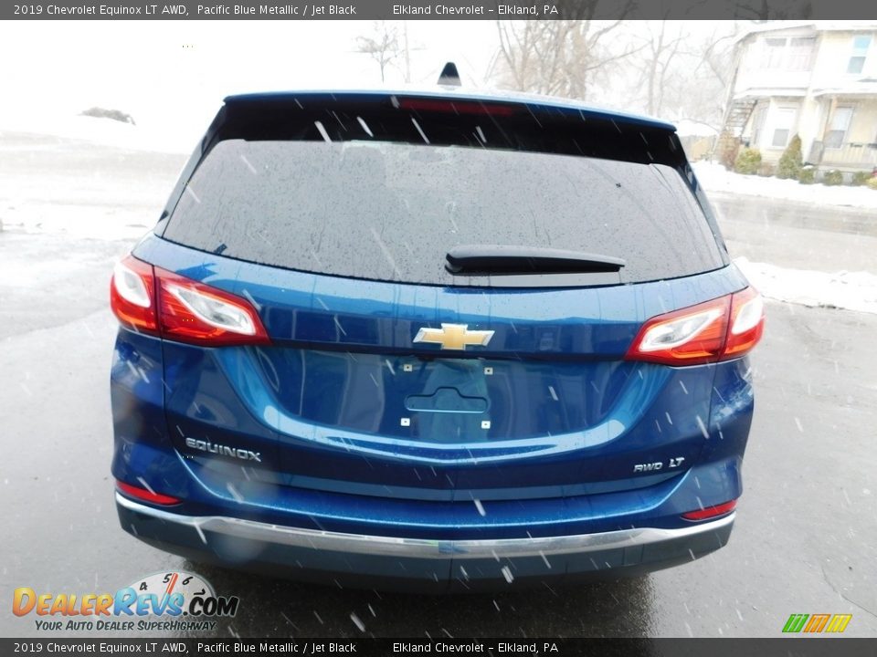 2019 Chevrolet Equinox LT AWD Pacific Blue Metallic / Jet Black Photo #9