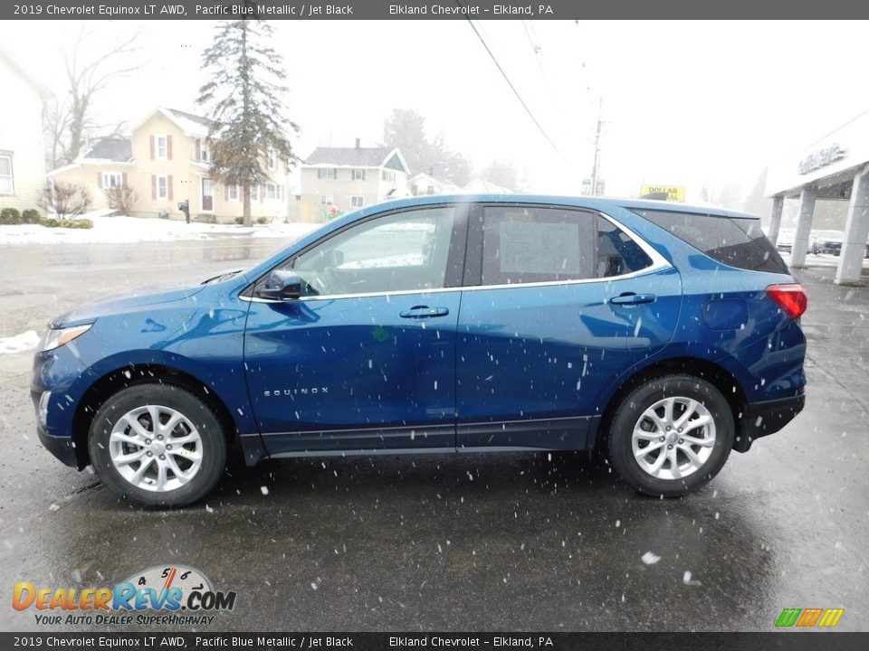 2019 Chevrolet Equinox LT AWD Pacific Blue Metallic / Jet Black Photo #11
