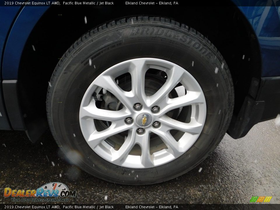 2019 Chevrolet Equinox LT AWD Pacific Blue Metallic / Jet Black Photo #12