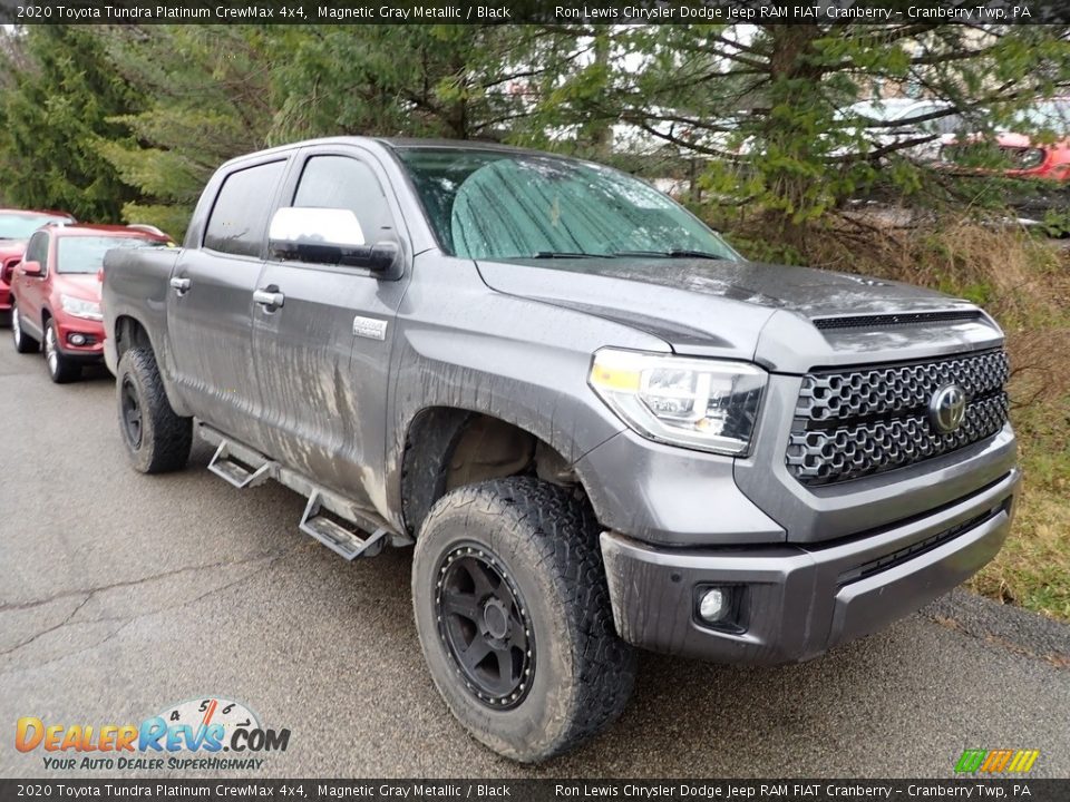 2020 Toyota Tundra Platinum CrewMax 4x4 Magnetic Gray Metallic / Black Photo #3