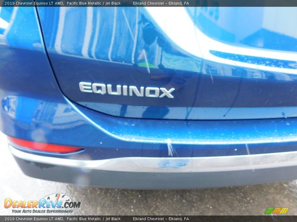 2019 Chevrolet Equinox LT AWD Pacific Blue Metallic / Jet Black Photo #13
