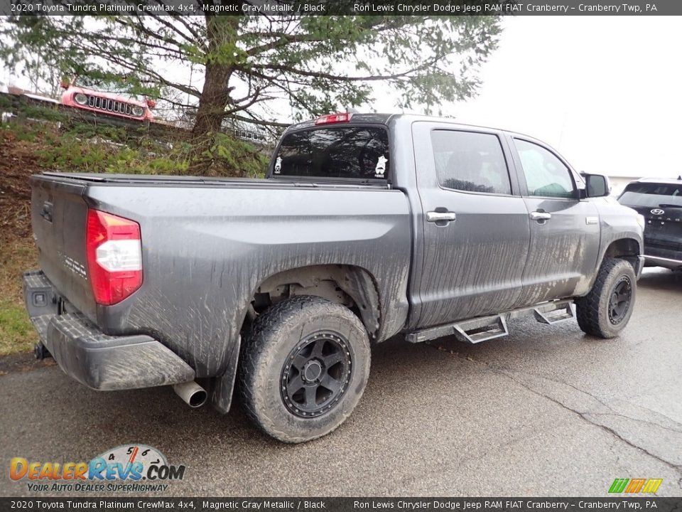 2020 Toyota Tundra Platinum CrewMax 4x4 Magnetic Gray Metallic / Black Photo #4