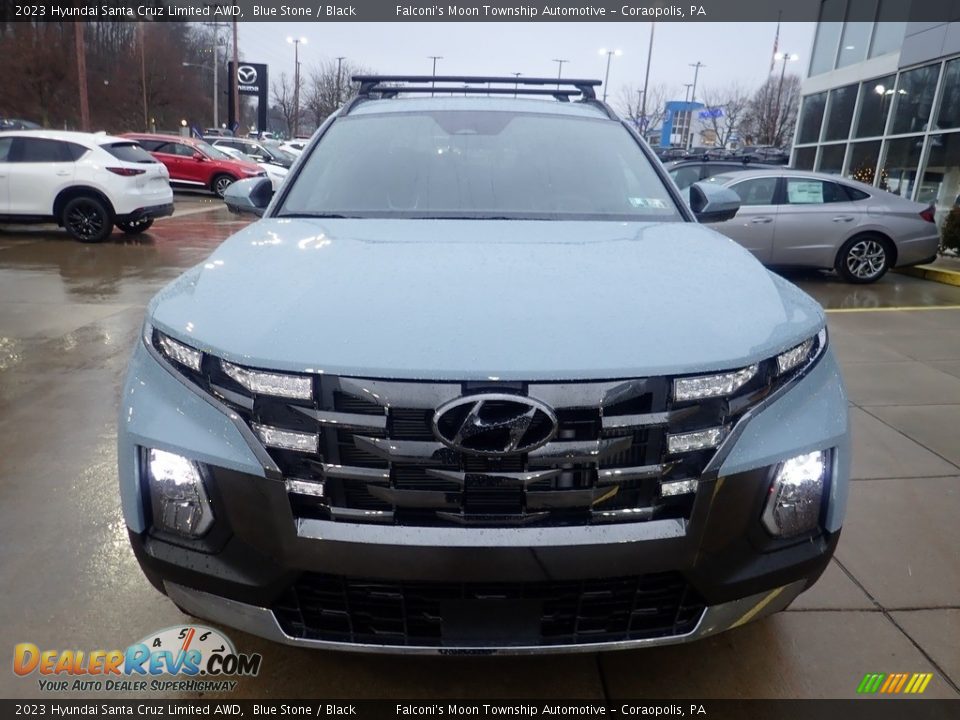 2023 Hyundai Santa Cruz Limited AWD Blue Stone / Black Photo #8