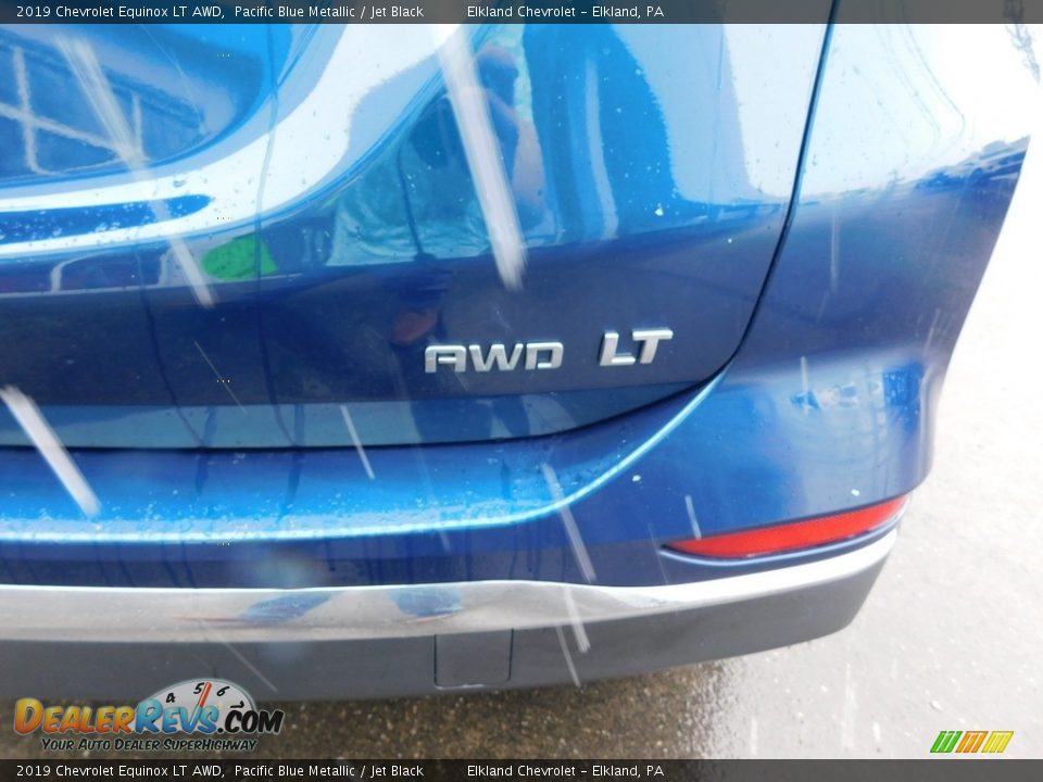 2019 Chevrolet Equinox LT AWD Pacific Blue Metallic / Jet Black Photo #14