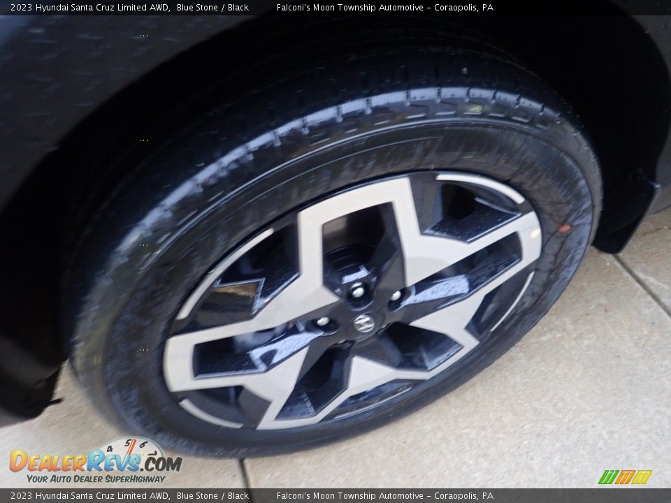 2023 Hyundai Santa Cruz Limited AWD Blue Stone / Black Photo #10