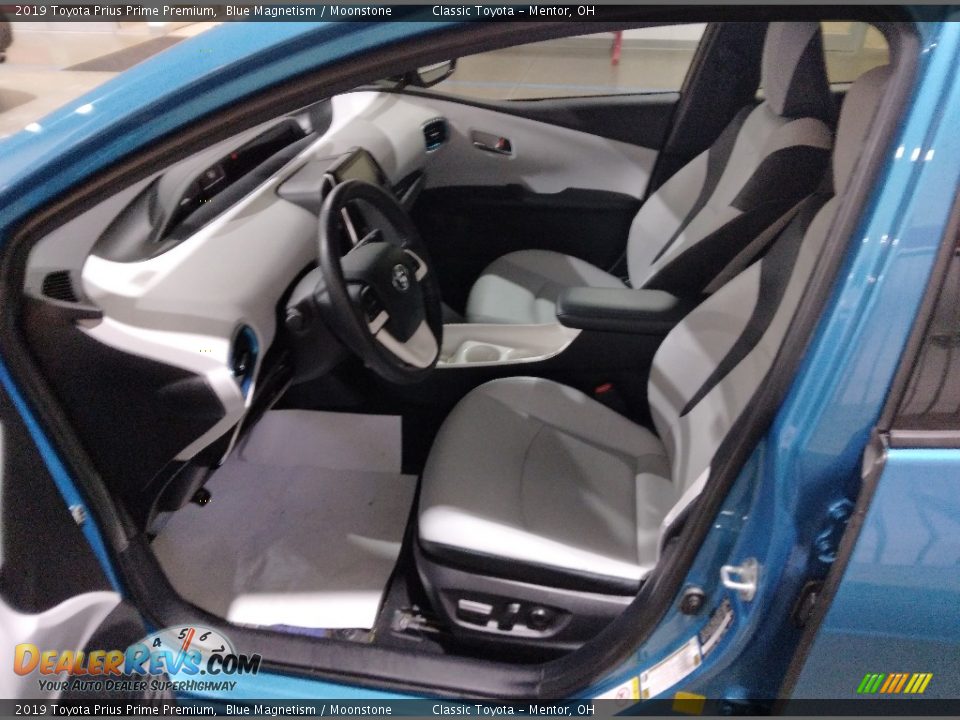 2019 Toyota Prius Prime Premium Blue Magnetism / Moonstone Photo #3