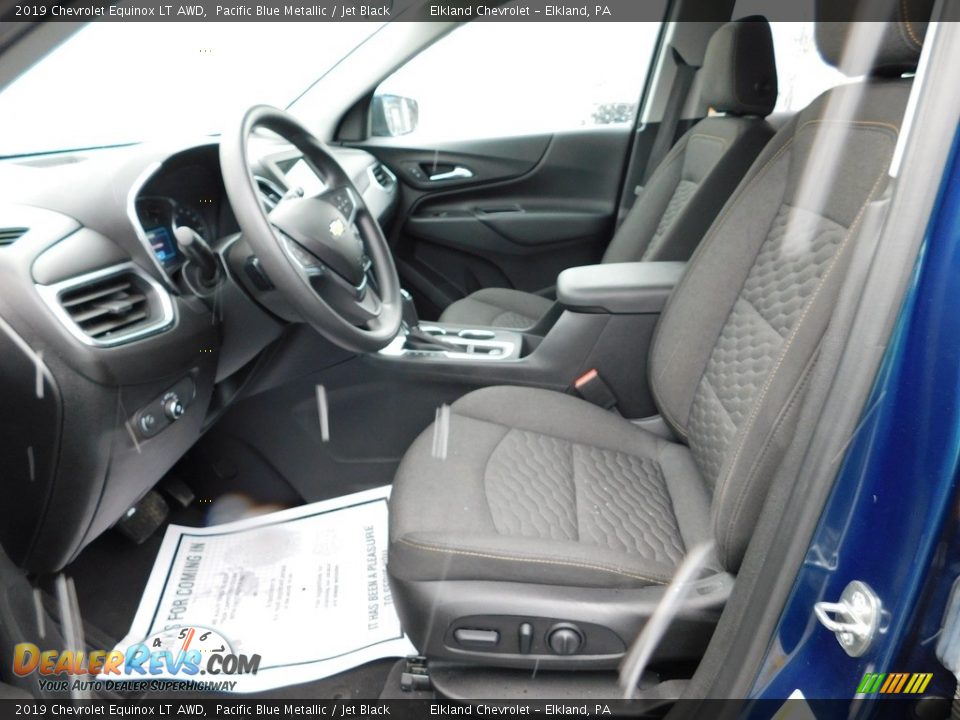 2019 Chevrolet Equinox LT AWD Pacific Blue Metallic / Jet Black Photo #18