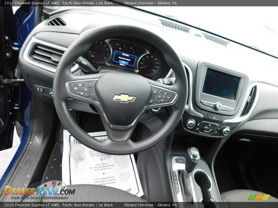 2019 Chevrolet Equinox LT AWD Pacific Blue Metallic / Jet Black Photo #20