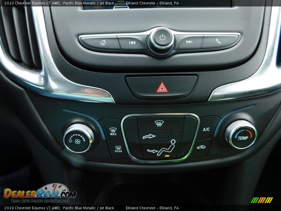 2019 Chevrolet Equinox LT AWD Pacific Blue Metallic / Jet Black Photo #29