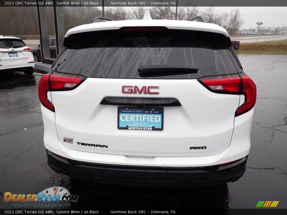 2021 GMC Terrain SLE AWD Summit White / Jet Black Photo #5