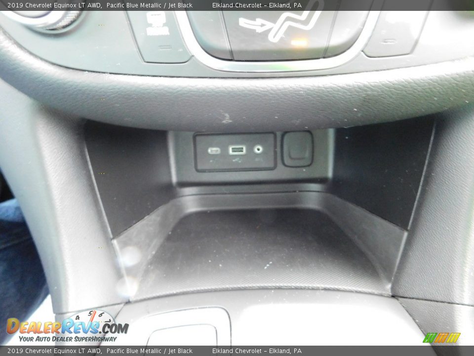 2019 Chevrolet Equinox LT AWD Pacific Blue Metallic / Jet Black Photo #30