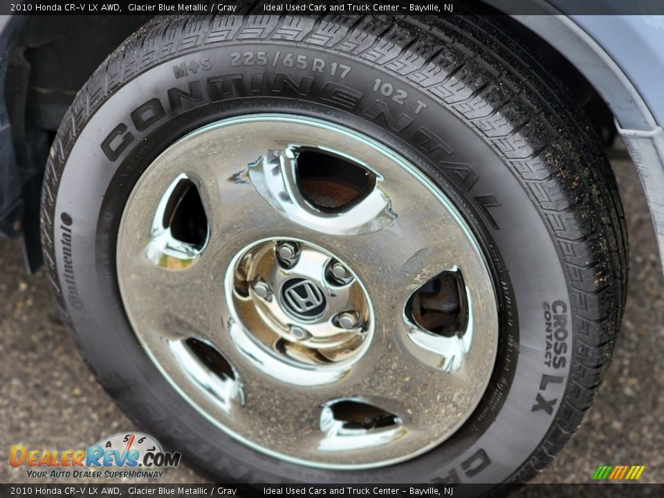 2010 Honda CR-V LX AWD Glacier Blue Metallic / Gray Photo #20
