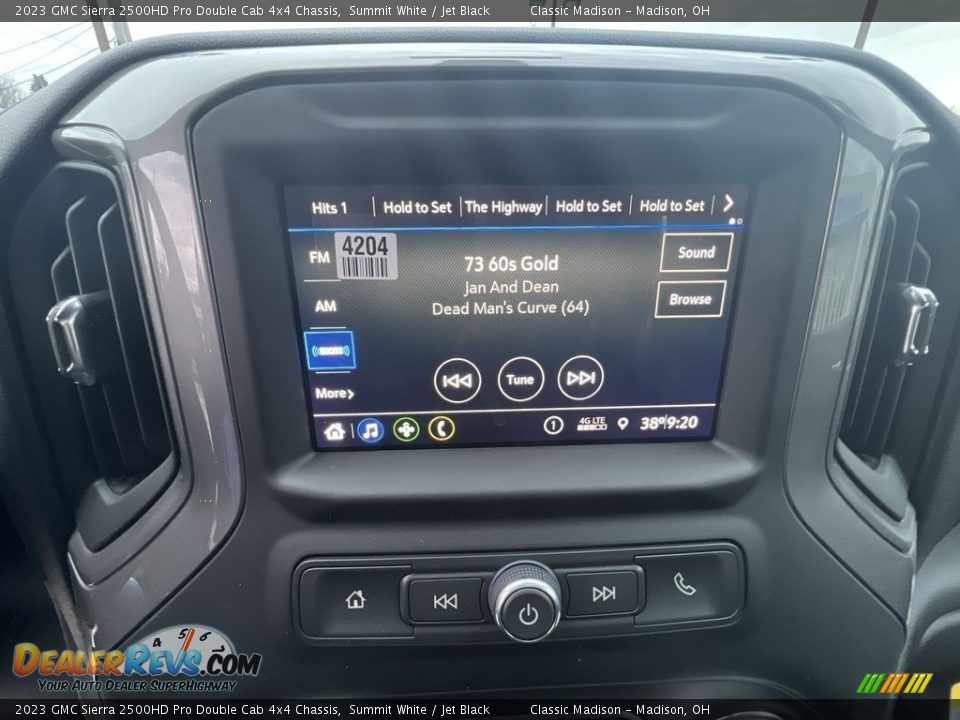2023 GMC Sierra 2500HD Pro Double Cab 4x4 Chassis Summit White / Jet Black Photo #10