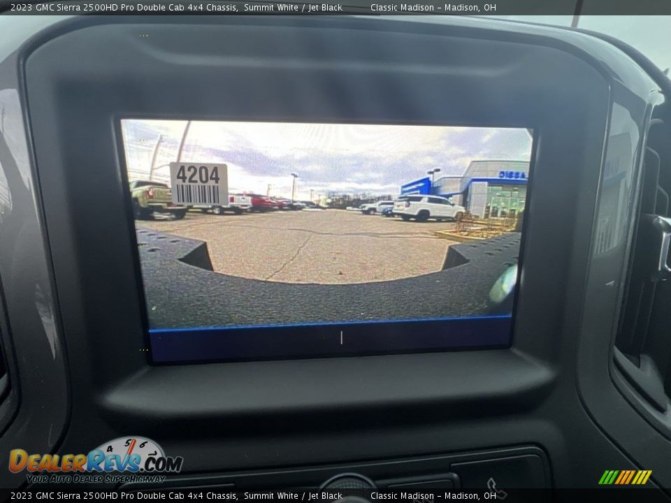 2023 GMC Sierra 2500HD Pro Double Cab 4x4 Chassis Summit White / Jet Black Photo #11