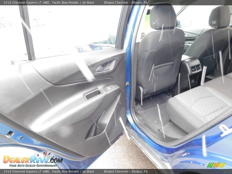 2019 Chevrolet Equinox LT AWD Pacific Blue Metallic / Jet Black Photo #35
