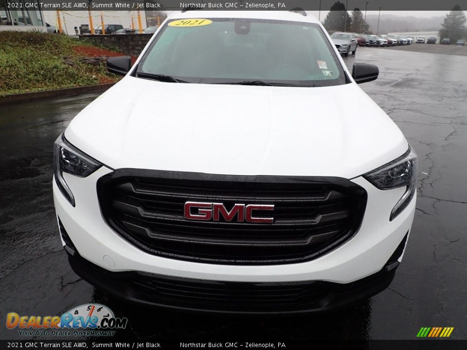 2021 GMC Terrain SLE AWD Summit White / Jet Black Photo #11