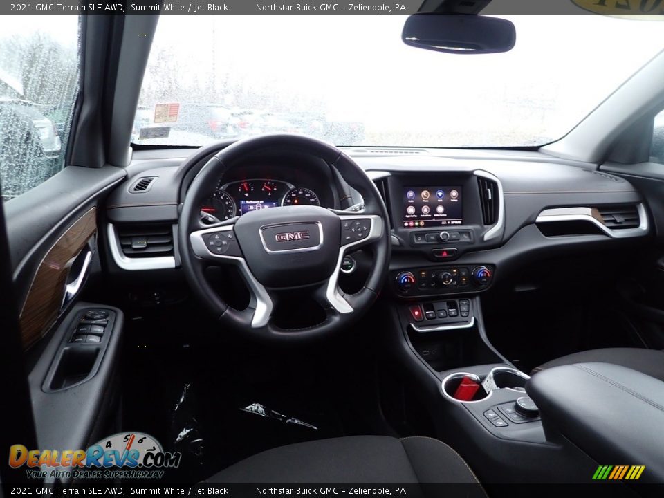 2021 GMC Terrain SLE AWD Summit White / Jet Black Photo #19