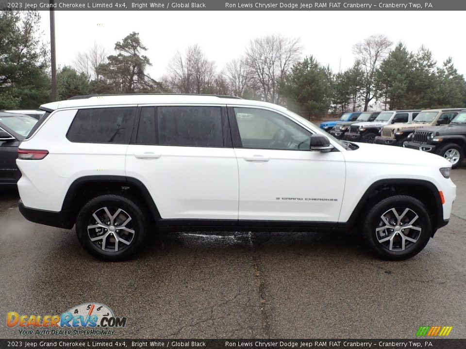 Bright White 2023 Jeep Grand Cherokee L Limited 4x4 Photo #6