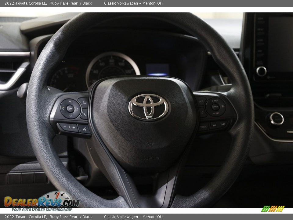 2022 Toyota Corolla LE Steering Wheel Photo #7