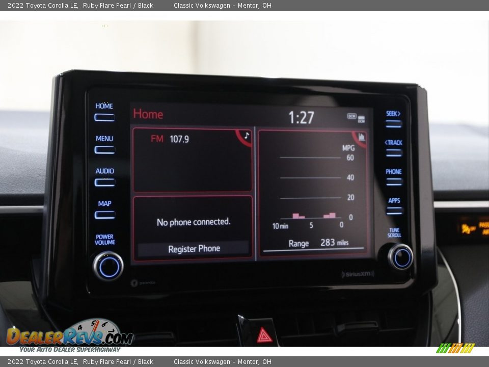 Controls of 2022 Toyota Corolla LE Photo #10