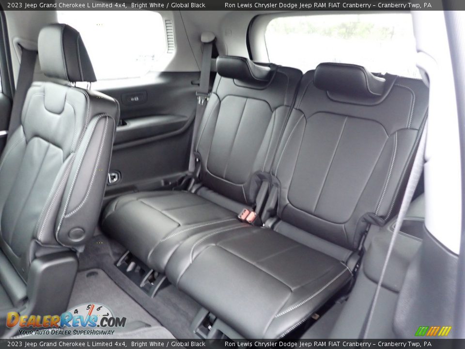 Rear Seat of 2023 Jeep Grand Cherokee L Limited 4x4 Photo #12