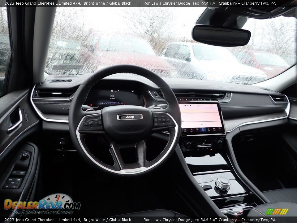 Dashboard of 2023 Jeep Grand Cherokee L Limited 4x4 Photo #13