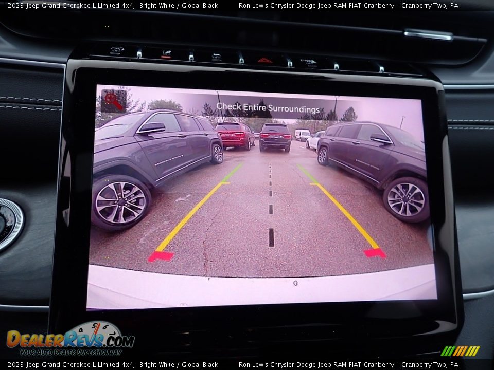 2023 Jeep Grand Cherokee L Limited 4x4 Bright White / Global Black Photo #18