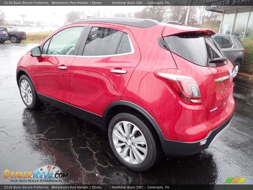 2018 Buick Encore Preferred Winterberry Red Metallic / Ebony Photo #3