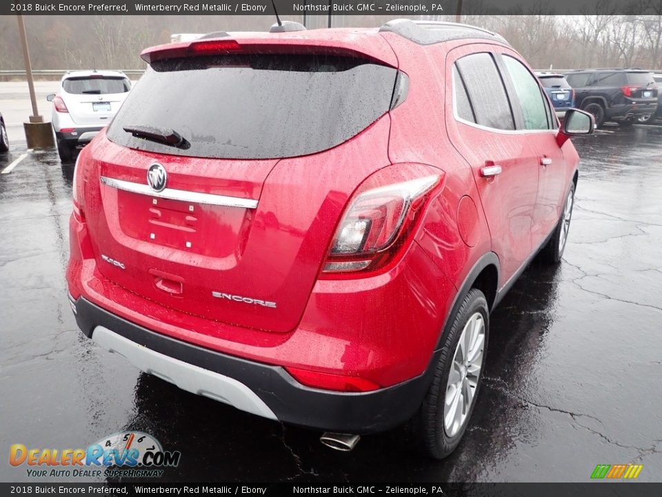 2018 Buick Encore Preferred Winterberry Red Metallic / Ebony Photo #7