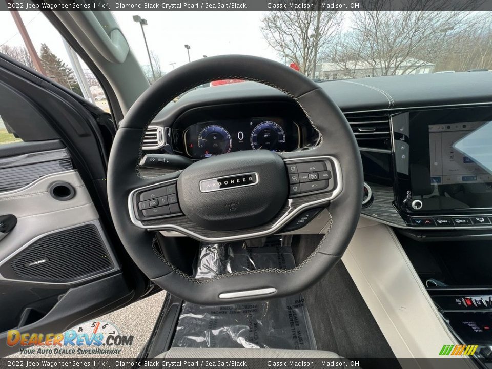 2022 Jeep Wagoneer Series II 4x4 Steering Wheel Photo #9